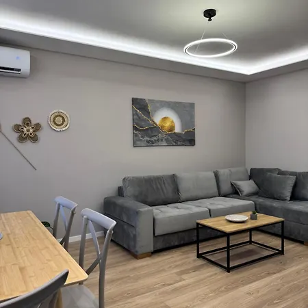 アパート Stylish Renovated Flat With 2 Balconies & Great Natural Light ティラナ